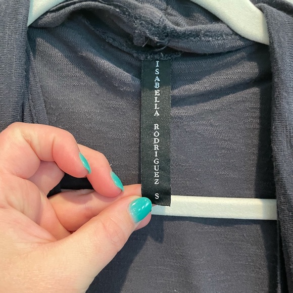 💜 Gray Cardigan Small - Picture 2 of 3